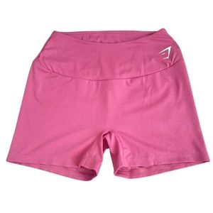 GYMSHARK Seamless Shorts Pink - Size Medium Women’s